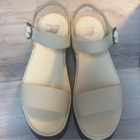 NEW Sorel Women's Dayspring Ankle Strap Platform Sandals 8.5 - Picture 7 of 10